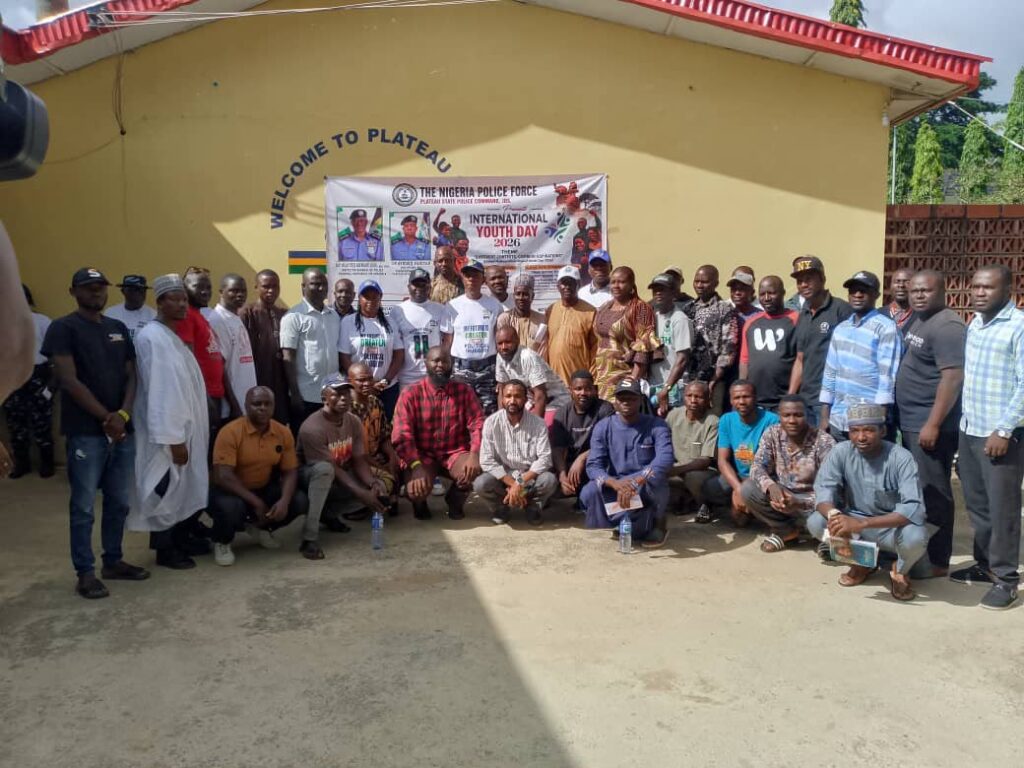 Plateau police command concludes 2026 International Youth Day activities with police-youth dialogue